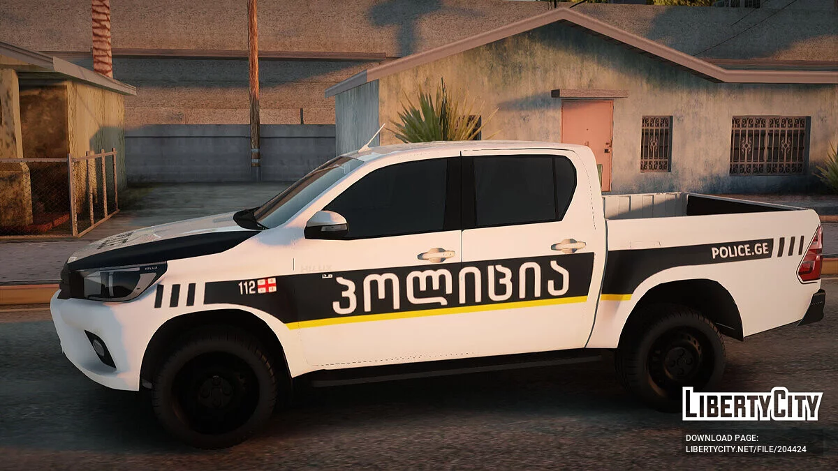 Toyota Hilux Georgia Police / GTA San Andreas