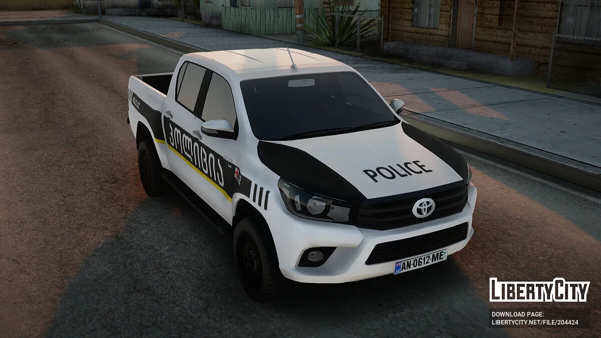 Toyota Hilux Georgia Police / GTA San Andreas