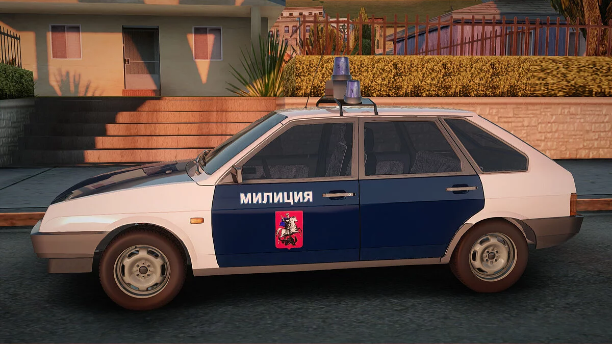 ВАЗ 2109 Милиция Москвы / GTA San Andreas