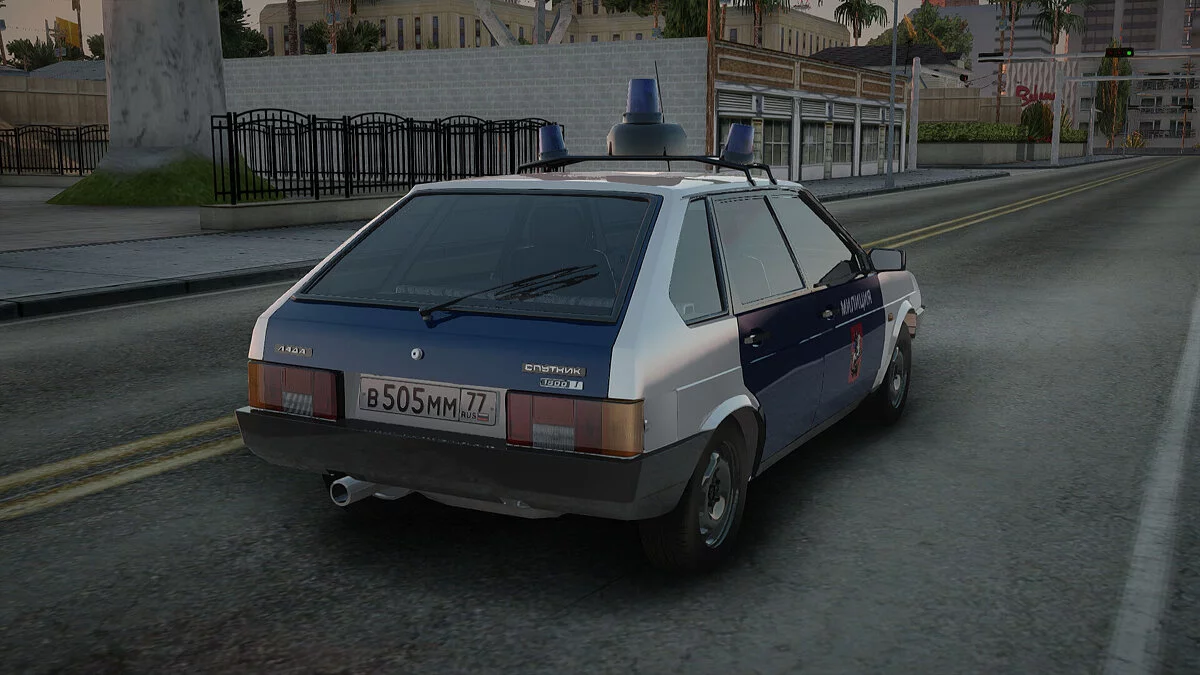 ВАЗ 2109 Милиция Москвы / GTA San Andreas