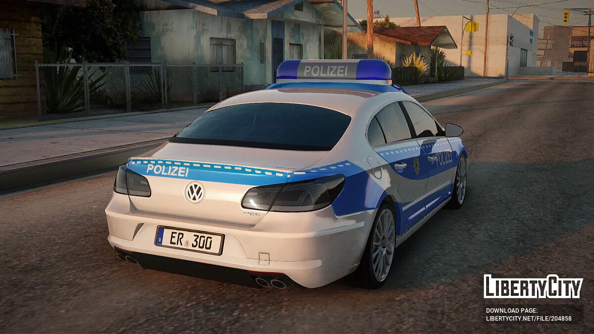 Volkswagen Passat CC Polizei 2013 / GTA San Andreas