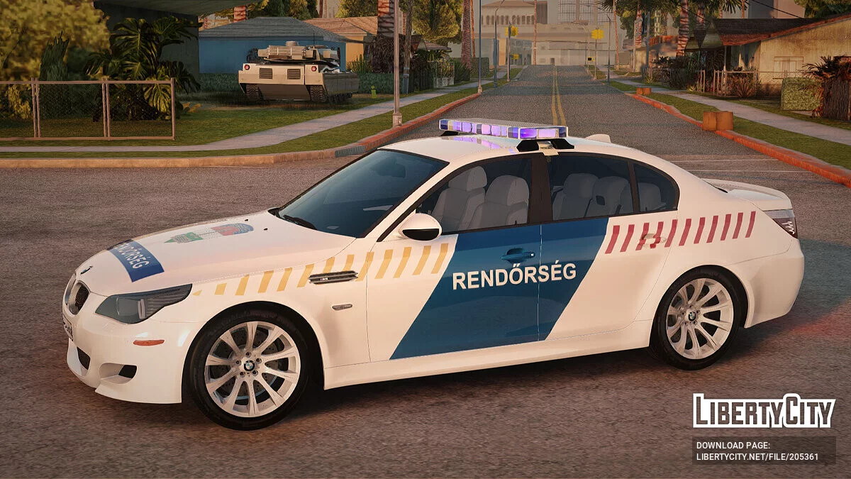 BMW M5 E60 Hungary Police / GTA San Andreas