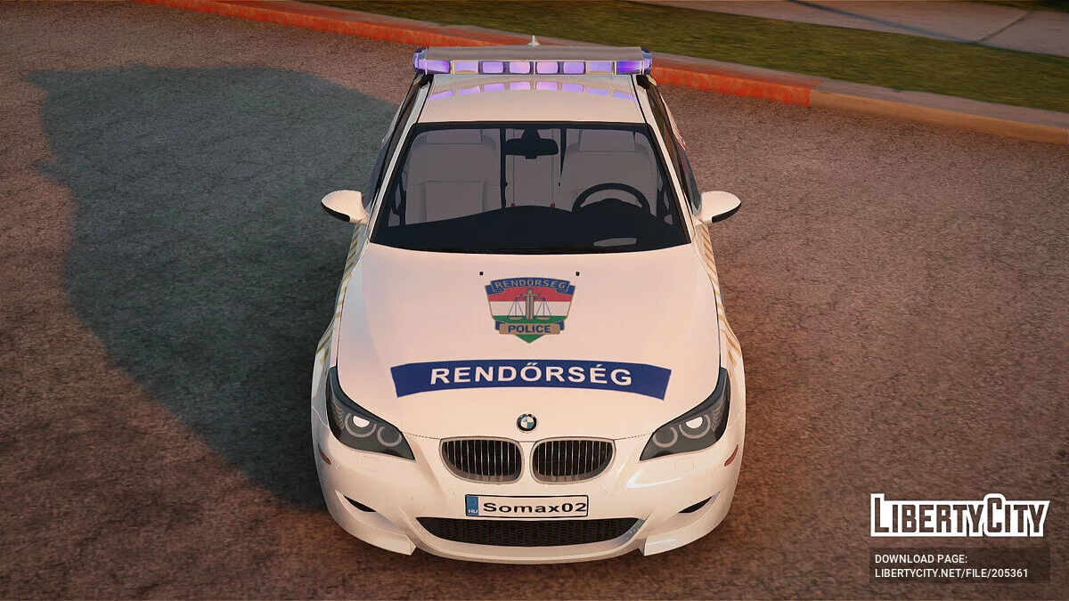 BMW M5 E60 Hungary Police / GTA San Andreas