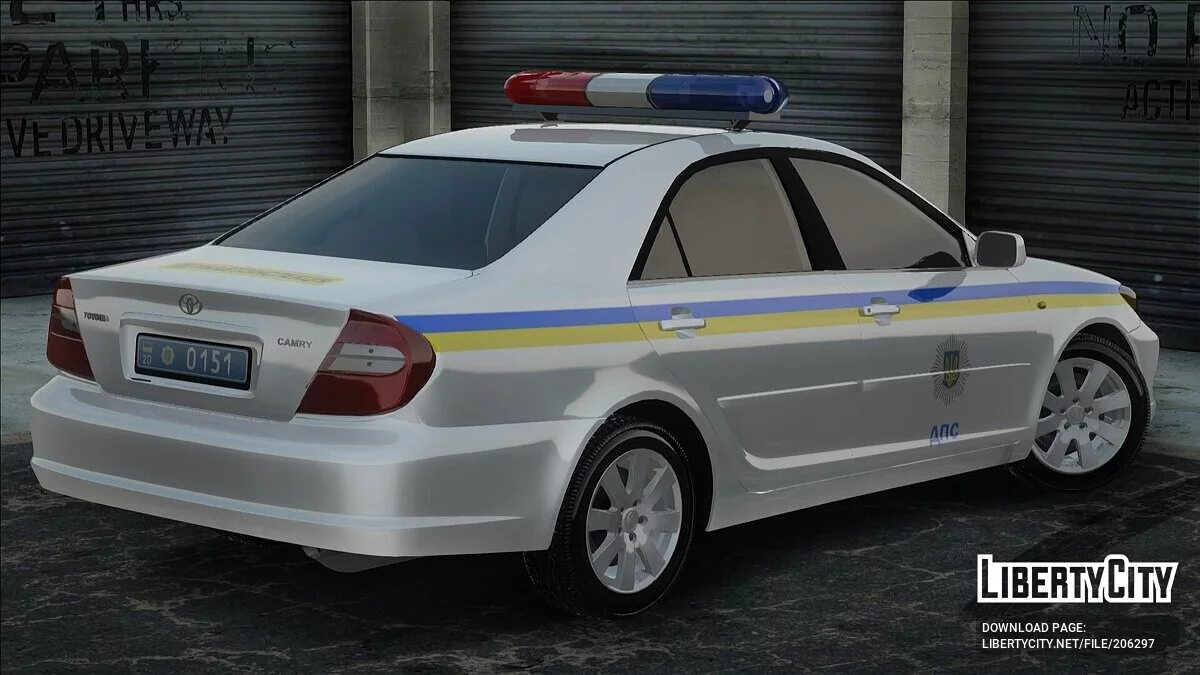 Toyota Camry 2004 Милиция Украины / GTA San Andreas
