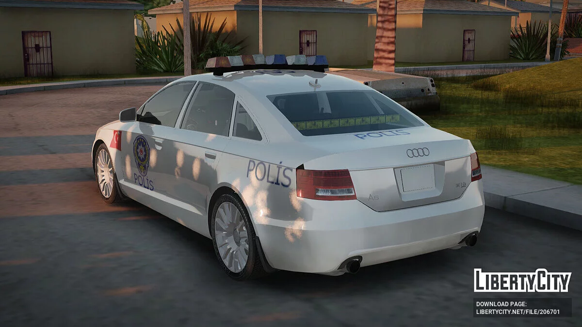 Audi A6 Turkish Police / GTA San Andreas