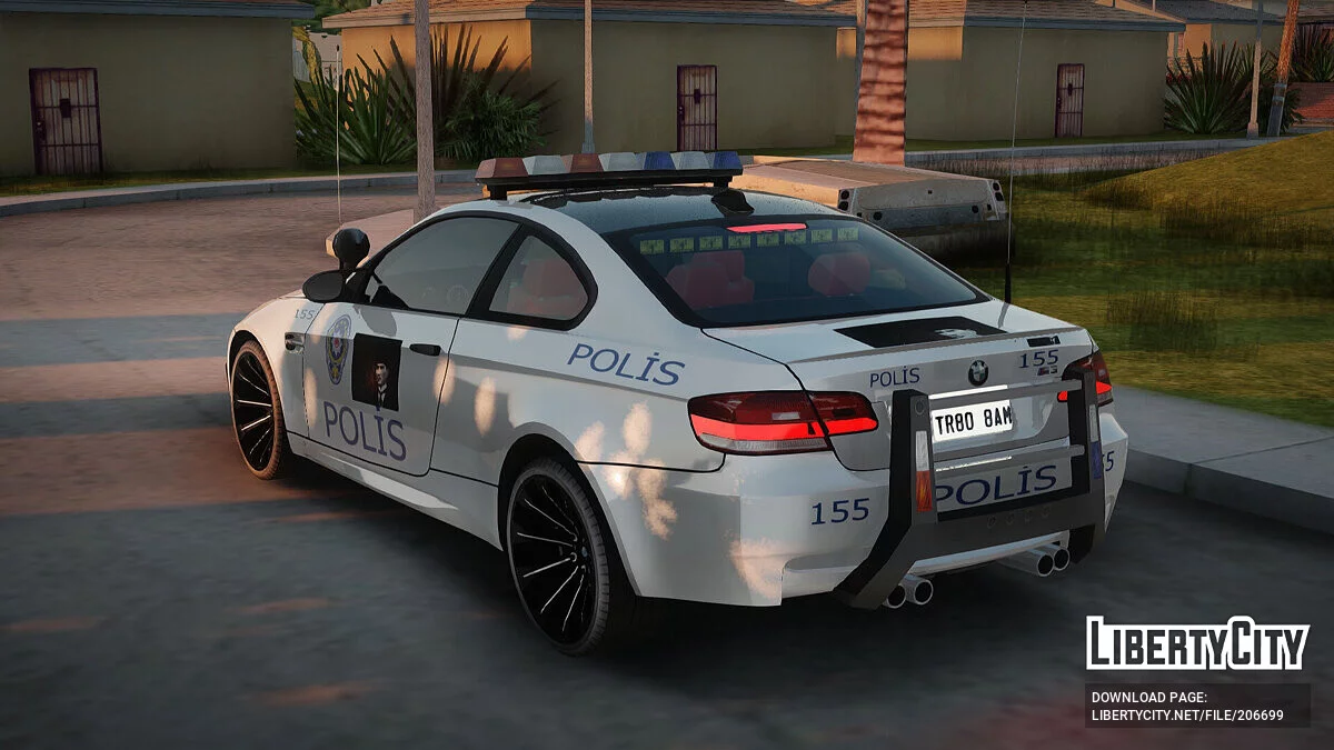 BMW M3 Turkish Police / GTA San Andreas