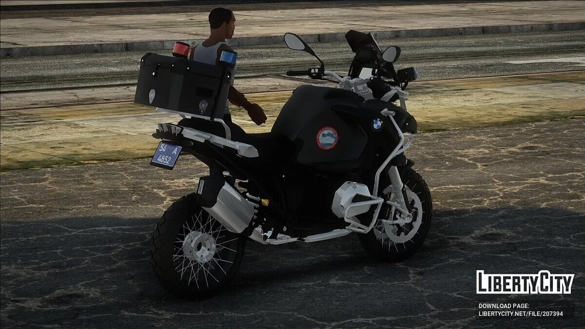 BMW-R1200GS - Полиция / GTA San Andreas