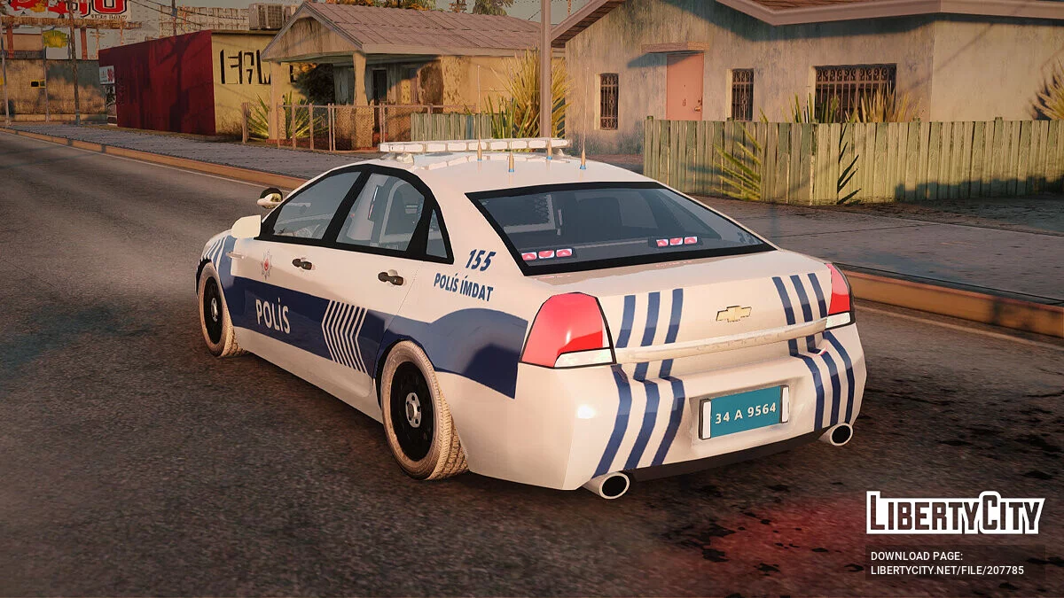 Chevrolet Caprice Turkish Police / GTA San Andreas
