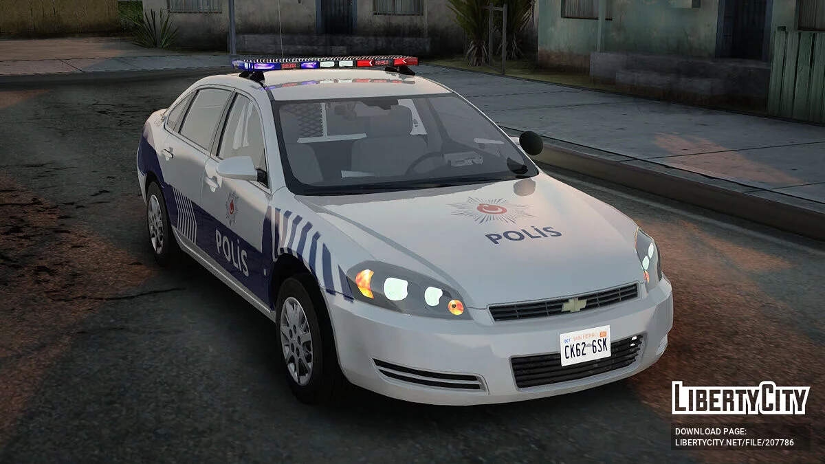 Chevrolet Impala Turkish Police / GTA San Andreas