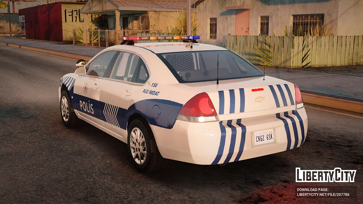 Chevrolet Impala Turkish Police / GTA San Andreas