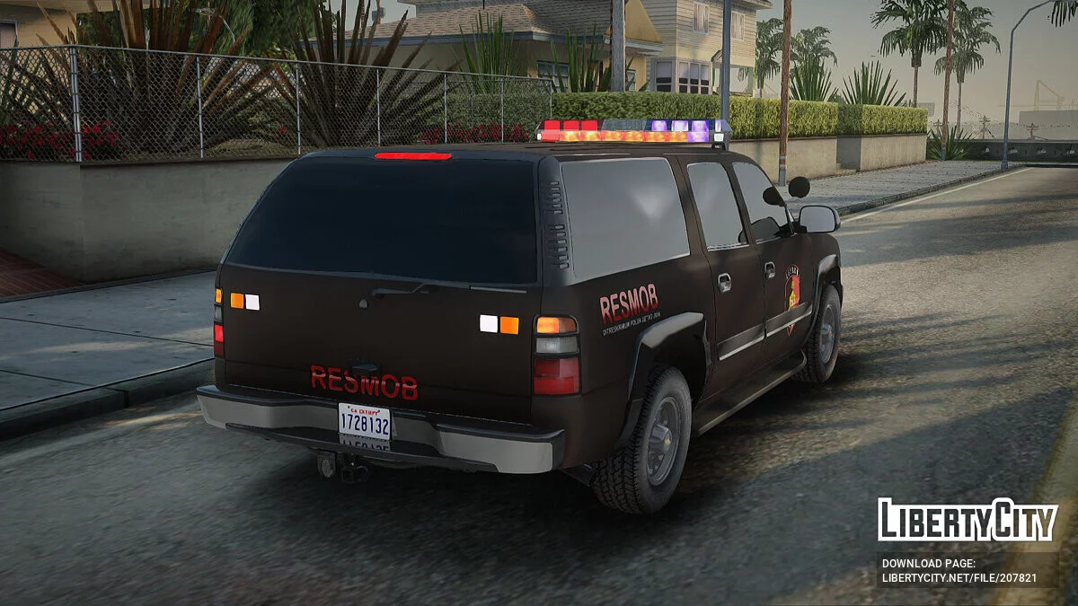 Chevrolet Suburban Indonesian Police RESMOB Unit / GTA San Andreas
