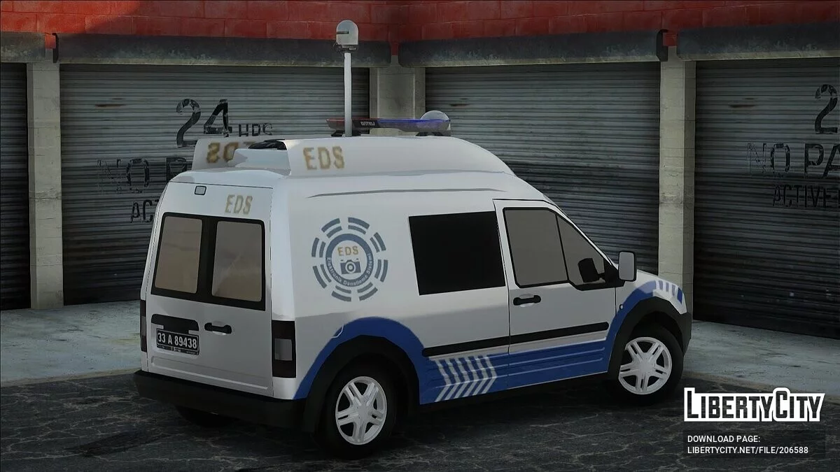 Ford Connect - Полиция / GTA San Andreas