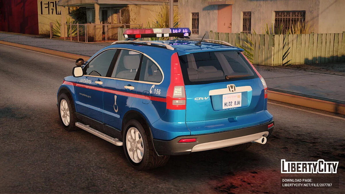 Honda CR-V Turkish Gendarmerie / GTA San Andreas