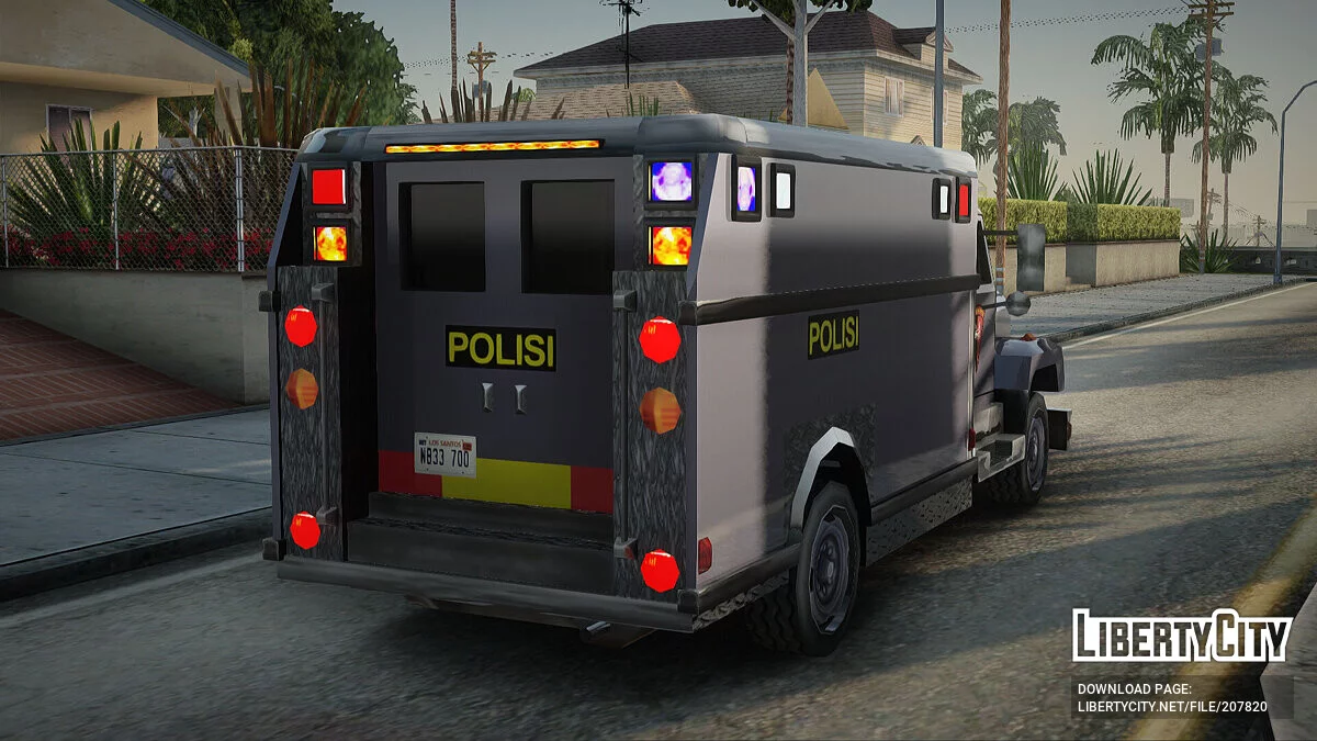 Indonesian Police BRIMOB Enforcer / GTA San Andreas