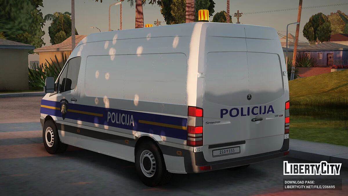 Mercedes-Benz Sprinter Croatian Police Van / GTA San Andreas