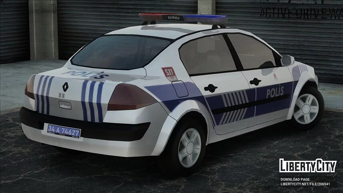 Renault Megane 2 - Полиция Турции / GTA San Andreas