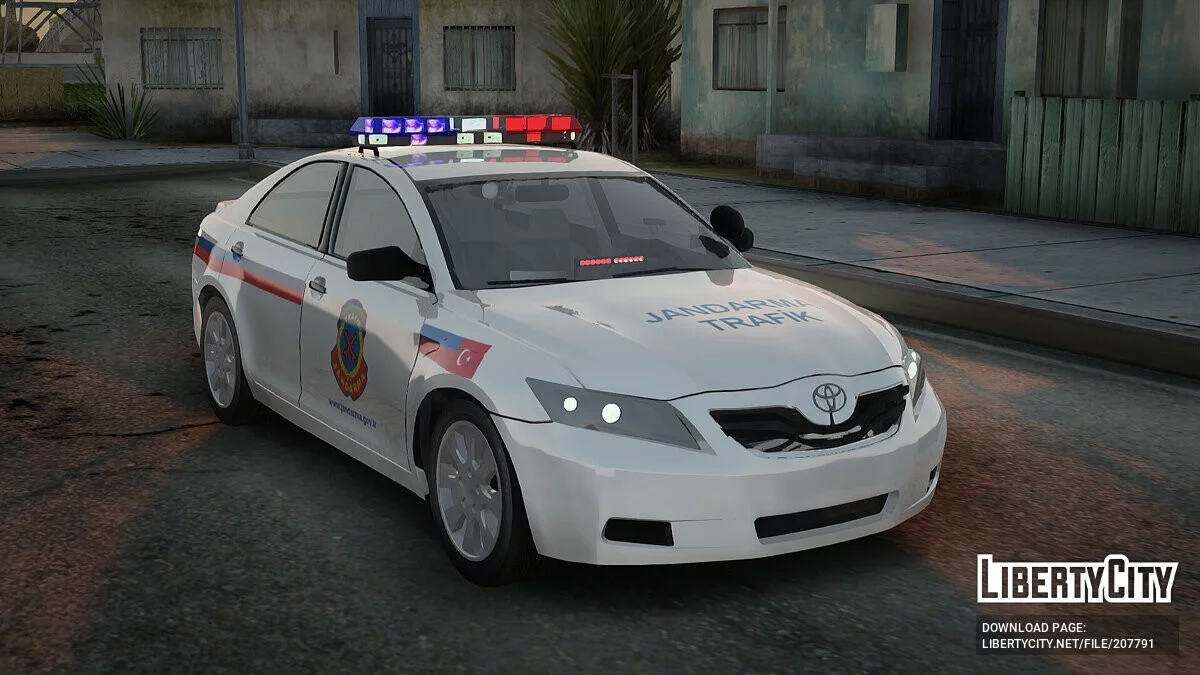 Toyota Camry Turkish Gendarmerie Traffic Unit / GTA San Andreas