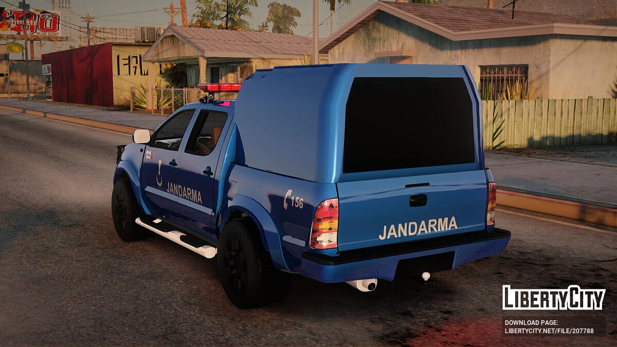Toyota Hilux Turkish Gendarmerie Vehicle / GTA San Andreas