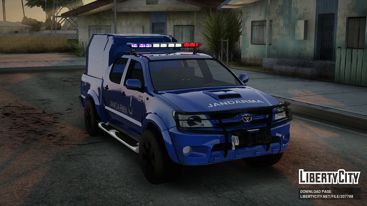 Toyota Hilux Turkish Gendarmerie Vehicle / GTA San Andreas