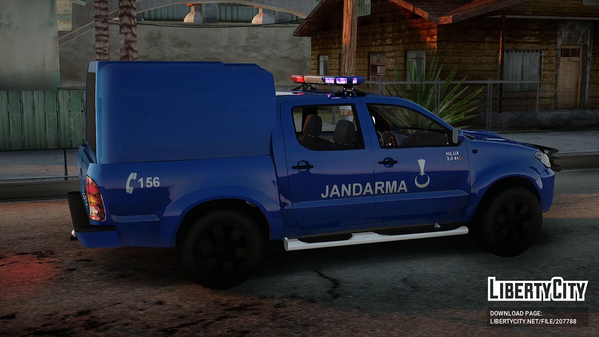Toyota Hilux Turkish Gendarmerie Vehicle / GTA San Andreas