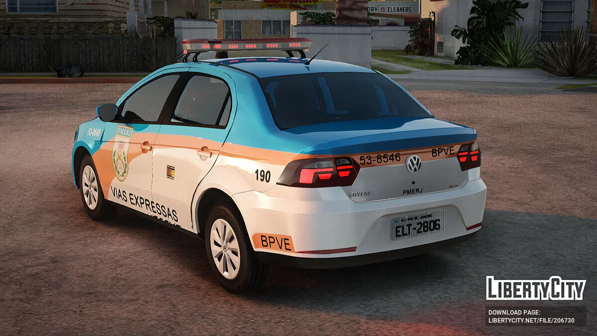 Volkswagen Voyage G6 PMERJ BPVE / GTA San Andreas