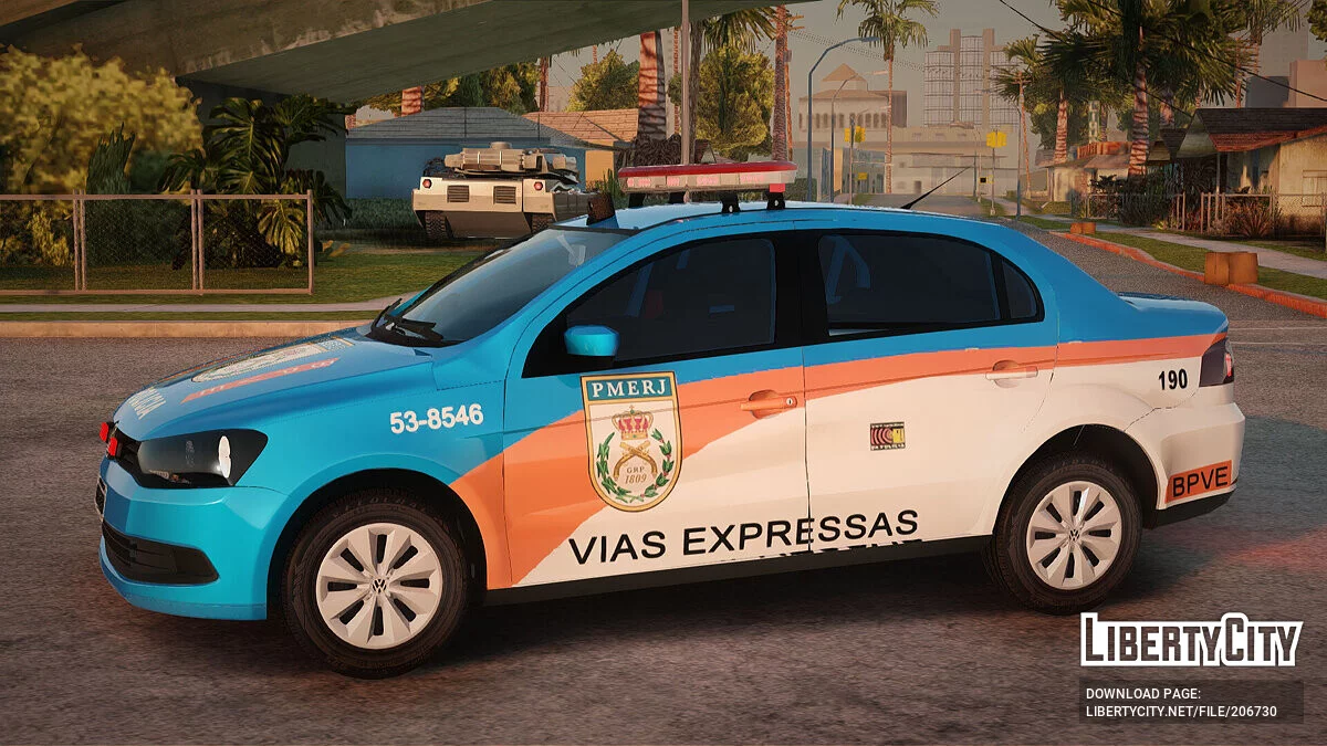 Volkswagen Voyage G6 PMERJ BPVE / GTA San Andreas