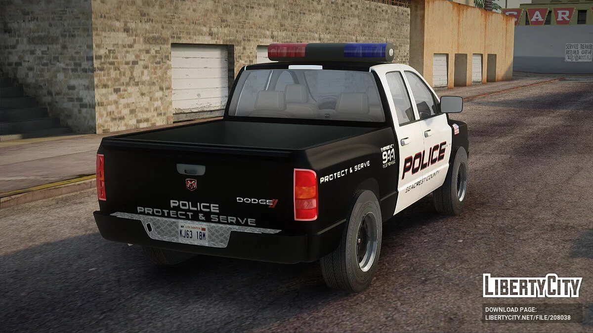 Dodge Ram Police / GTA San Andreas