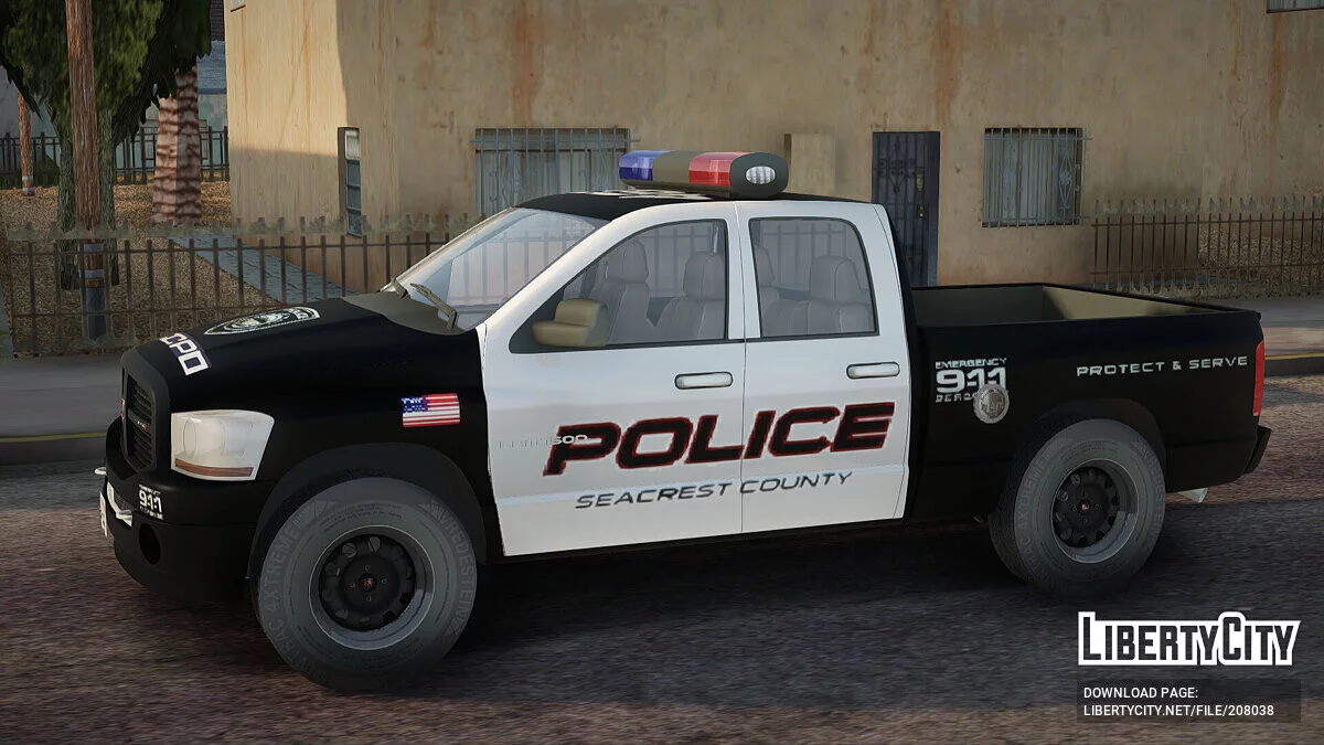 Dodge Ram Police / GTA San Andreas