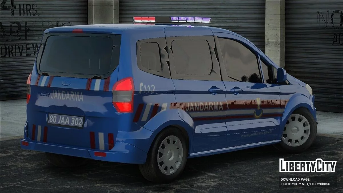 Ford Courier - Полиция / GTA San Andreas