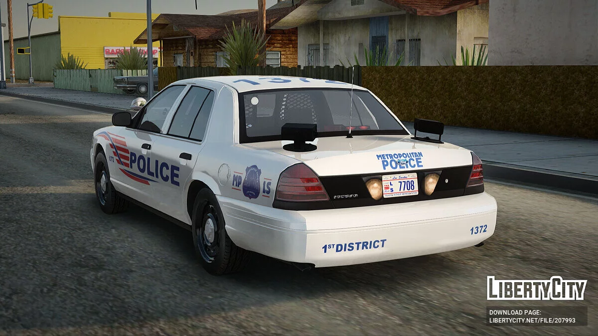 Ford Crown Victoria Police v2 / GTA San Andreas