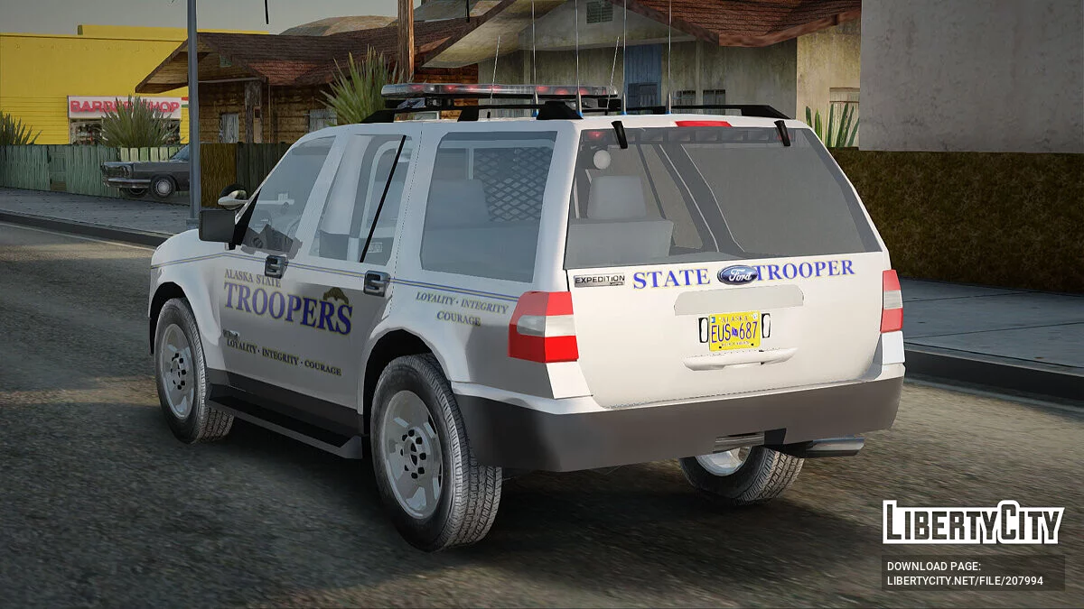 Ford Expedition 2008 (Alaska State Trooper) / GTA San Andreas