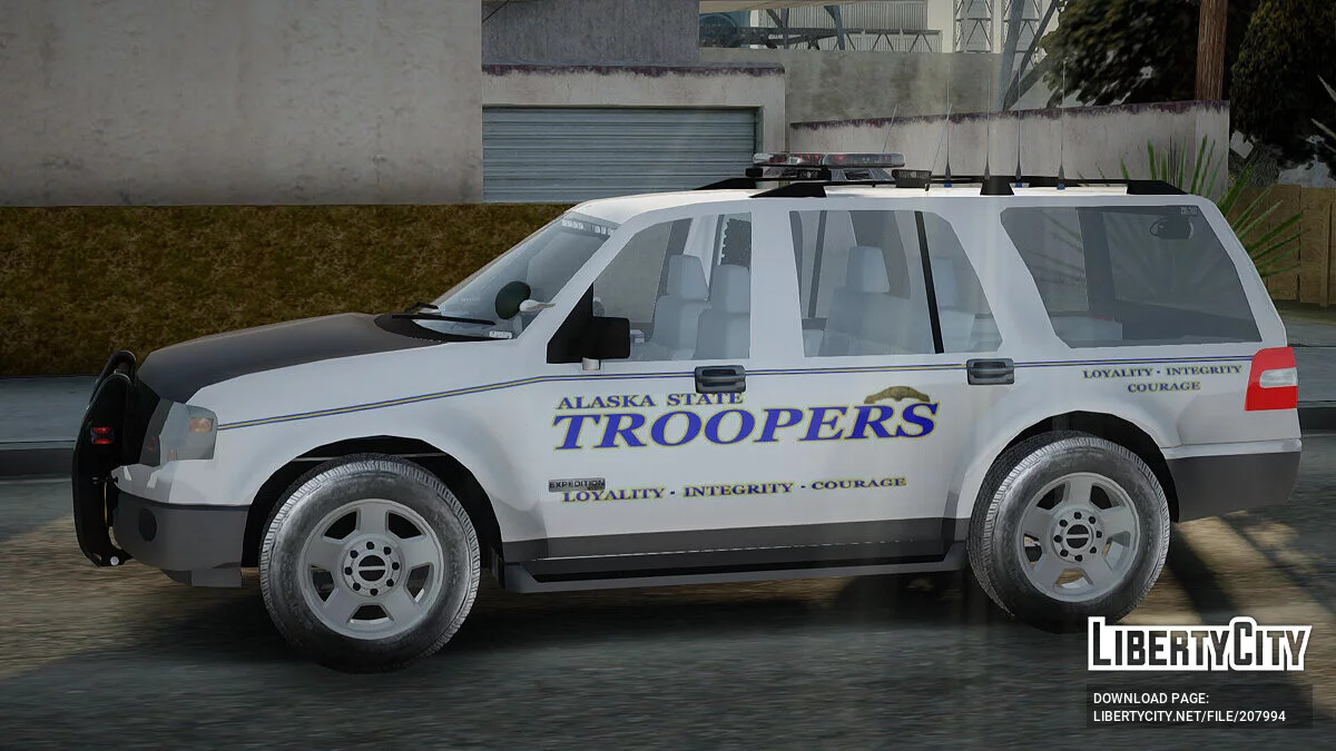 Ford Expedition 2008 (Alaska State Trooper) / GTA San Andreas