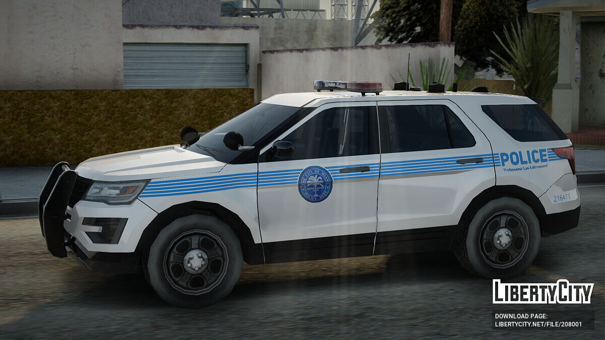 Скачать Ford Explorer Miami Police для GTA San Andreas