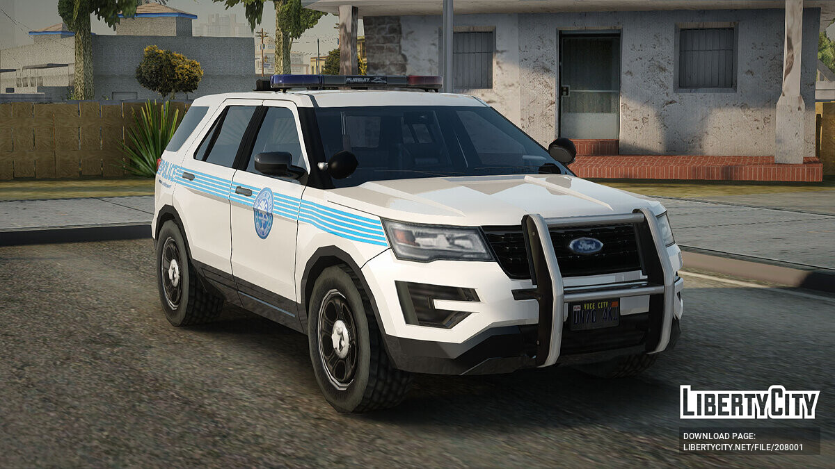 Скачать Ford Explorer Miami Police для GTA San Andreas