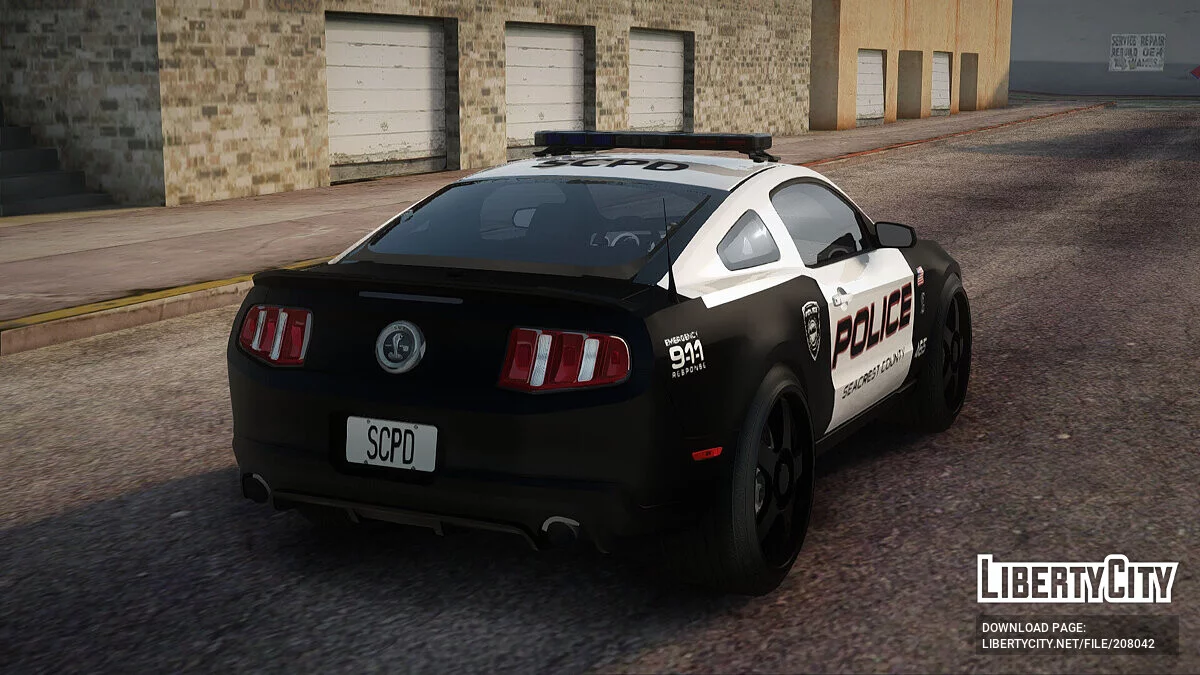 Ford Mustang GT Police / GTA San Andreas