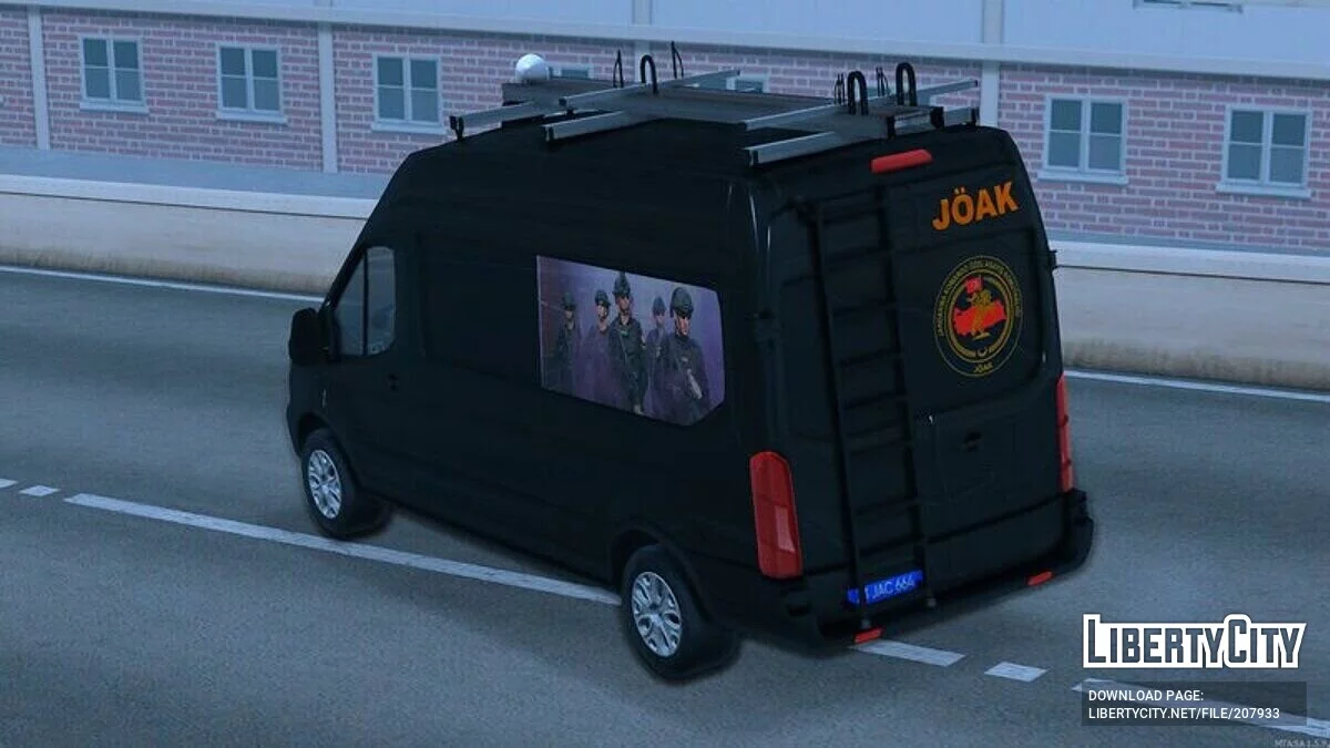 Ford Transit - Жандарм / GTA San Andreas