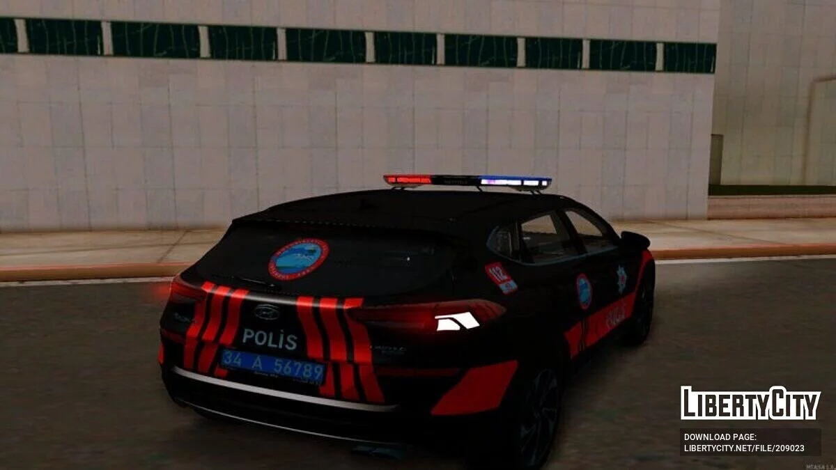 Hyundai Tucson 2020 - Полиция / GTA San Andreas