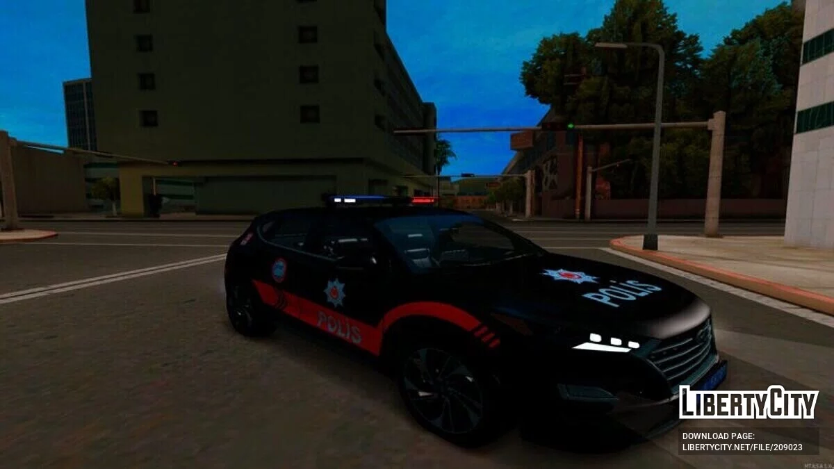 Hyundai Tucson 2020 - Полиция / GTA San Andreas