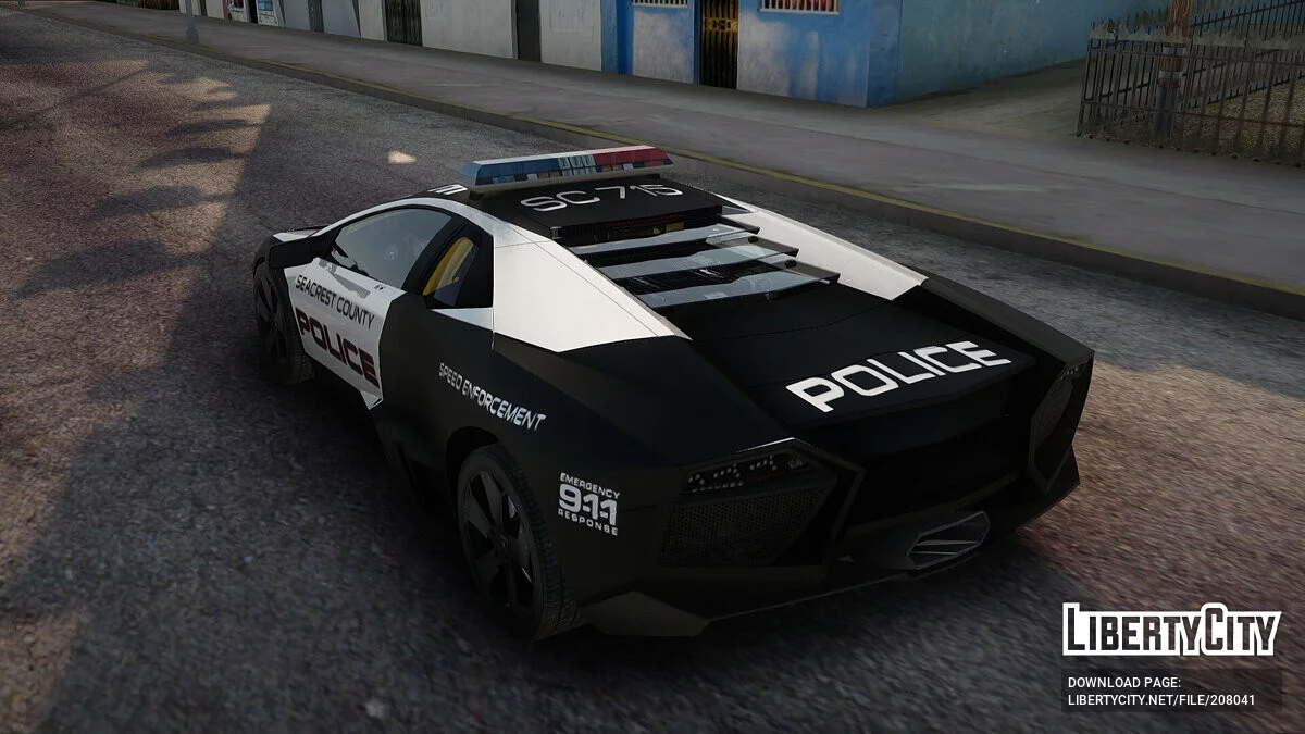 Lamborghini Reventon Police / GTA San Andreas