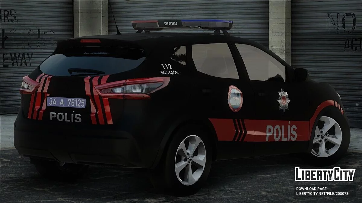 Nissan Qashqai - Полиция / GTA San Andreas