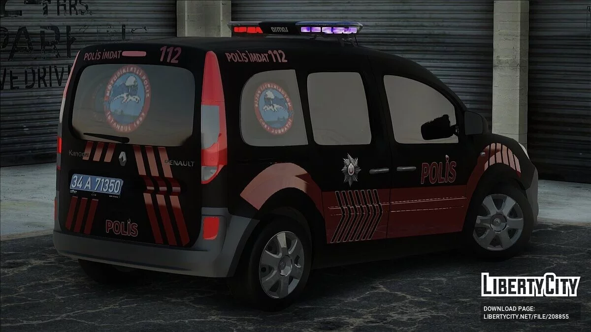 Renault Kangoo Touch - Полиция / GTA San Andreas
