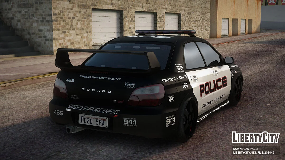Subaru Impreza WRX STi Police / GTA San Andreas