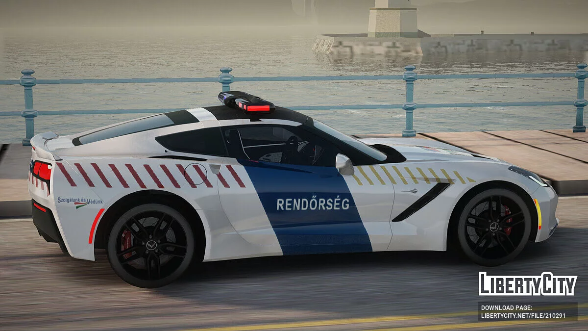 Chevrolet Corvette C7 Rendőrség / GTA San Andreas