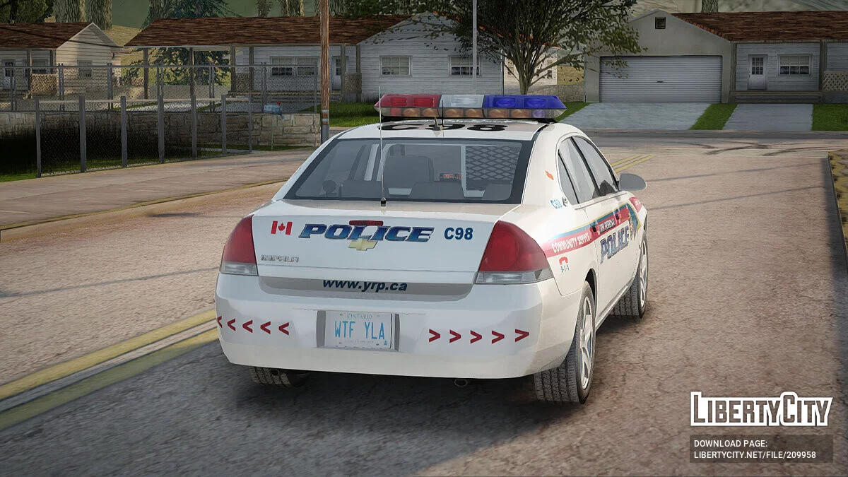 Chevrolet Impala 2006 YRP / GTA San Andreas