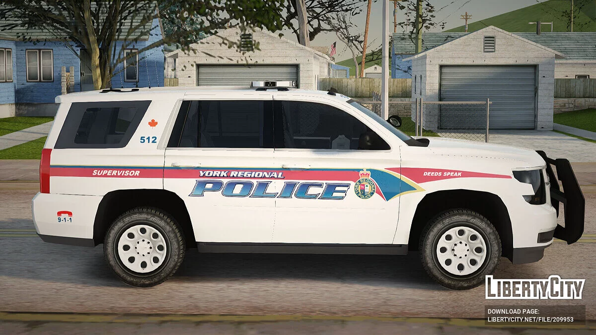 Chevrolet Tahoe PPV 2016 YRP / GTA San Andreas