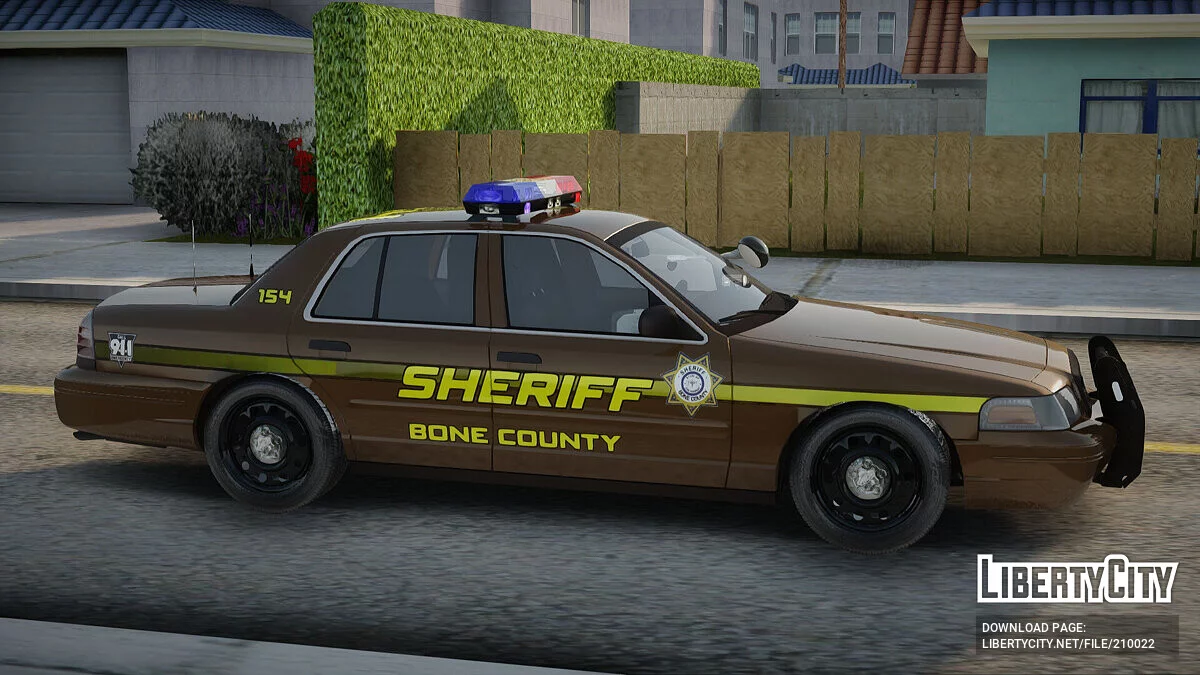 Ford Crown Victoria 2011 (Bone County Sheriff) / GTA San Andreas