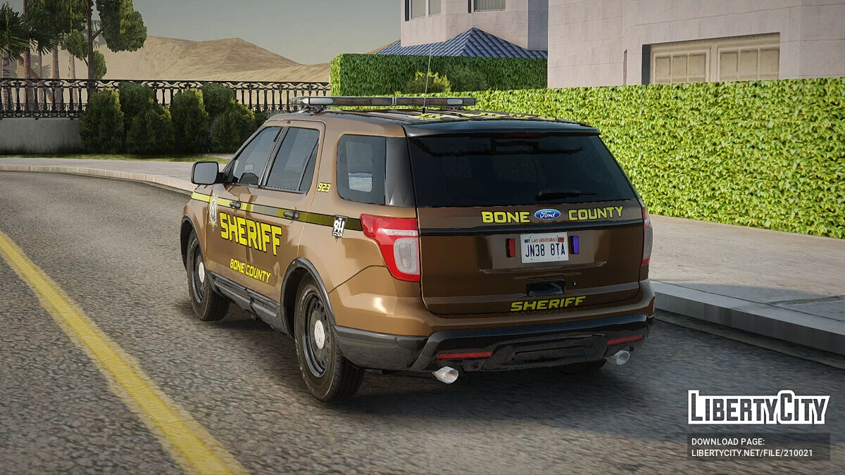 Ford Explorer 2012 (Bone County Sheriff) / GTA San Andreas