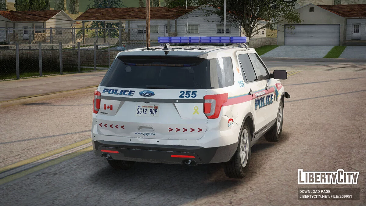 Ford Explorer 2016 YRP / GTA San Andreas