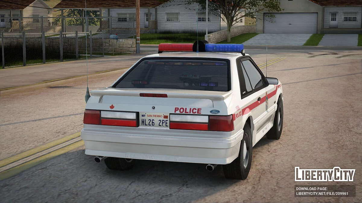 Ford Mustang SSP 1993 YRP / GTA San Andreas