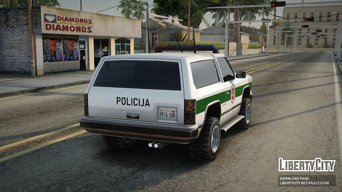 Lietuviska Police Ranger v2 / GTA San Andreas